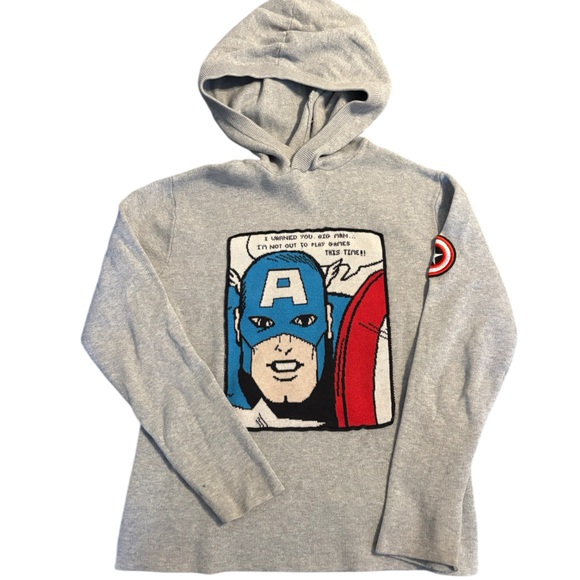 Zara Other - ZARAxMarvel Boys Hoodie 9(fits 6-8)